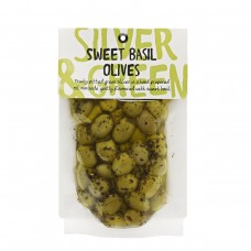 Silver and Green Olives - 220g